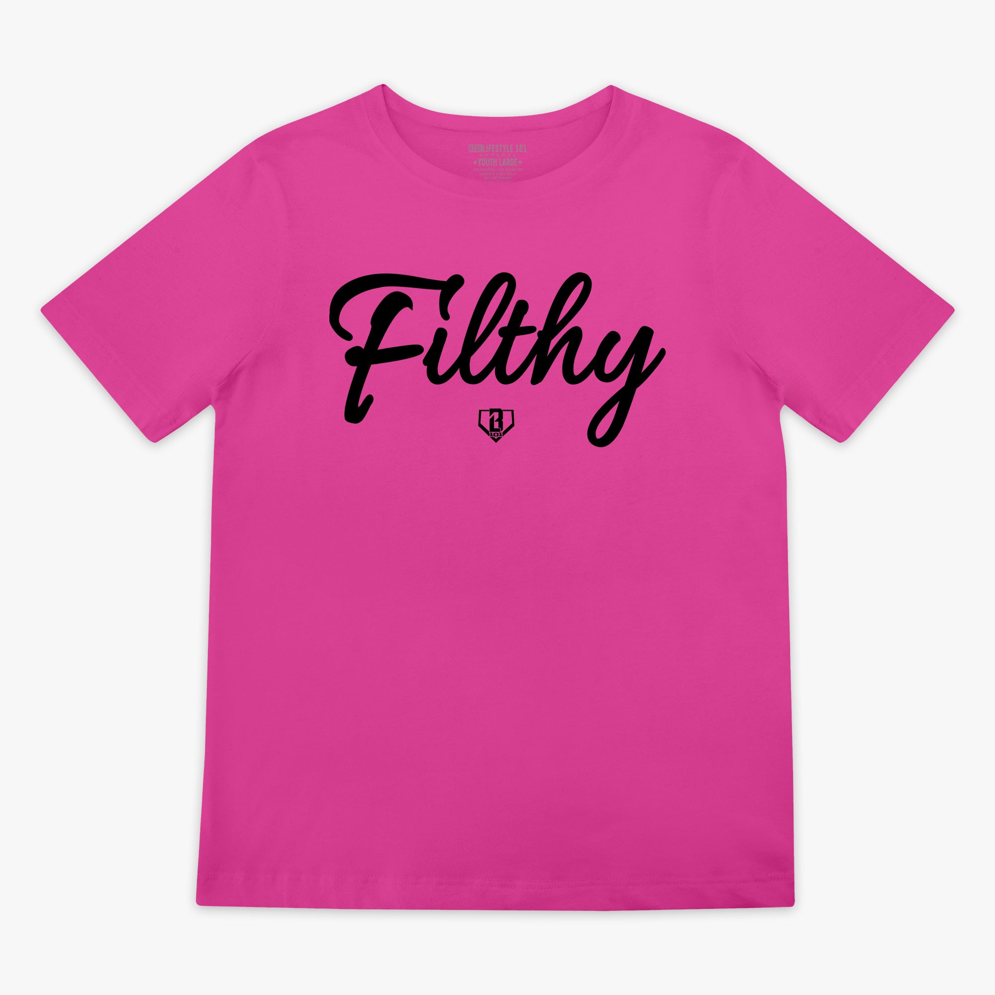 Filthy Youth Tee - Pink/Black