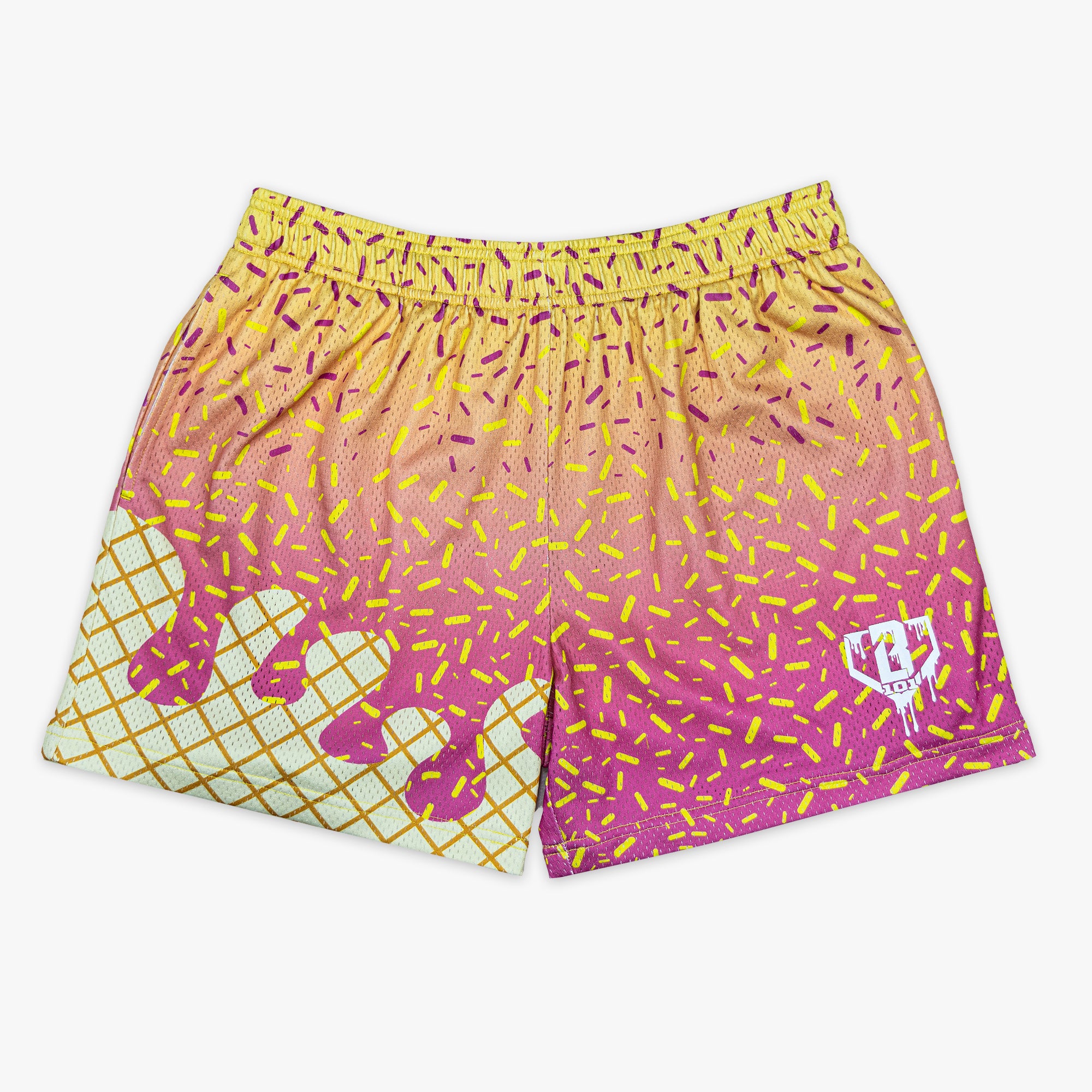 Ice Cream Shorts - Strawberry Banana