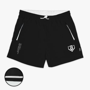 Pro Series Youth Shorts V2 with Liner - Black/White