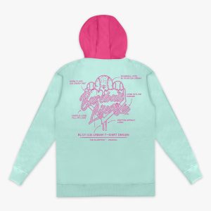 OG Ice Cream Design Youth Hoodie - Light Blue