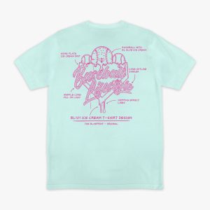 OG Ice Cream Design Tee - Light Blue
