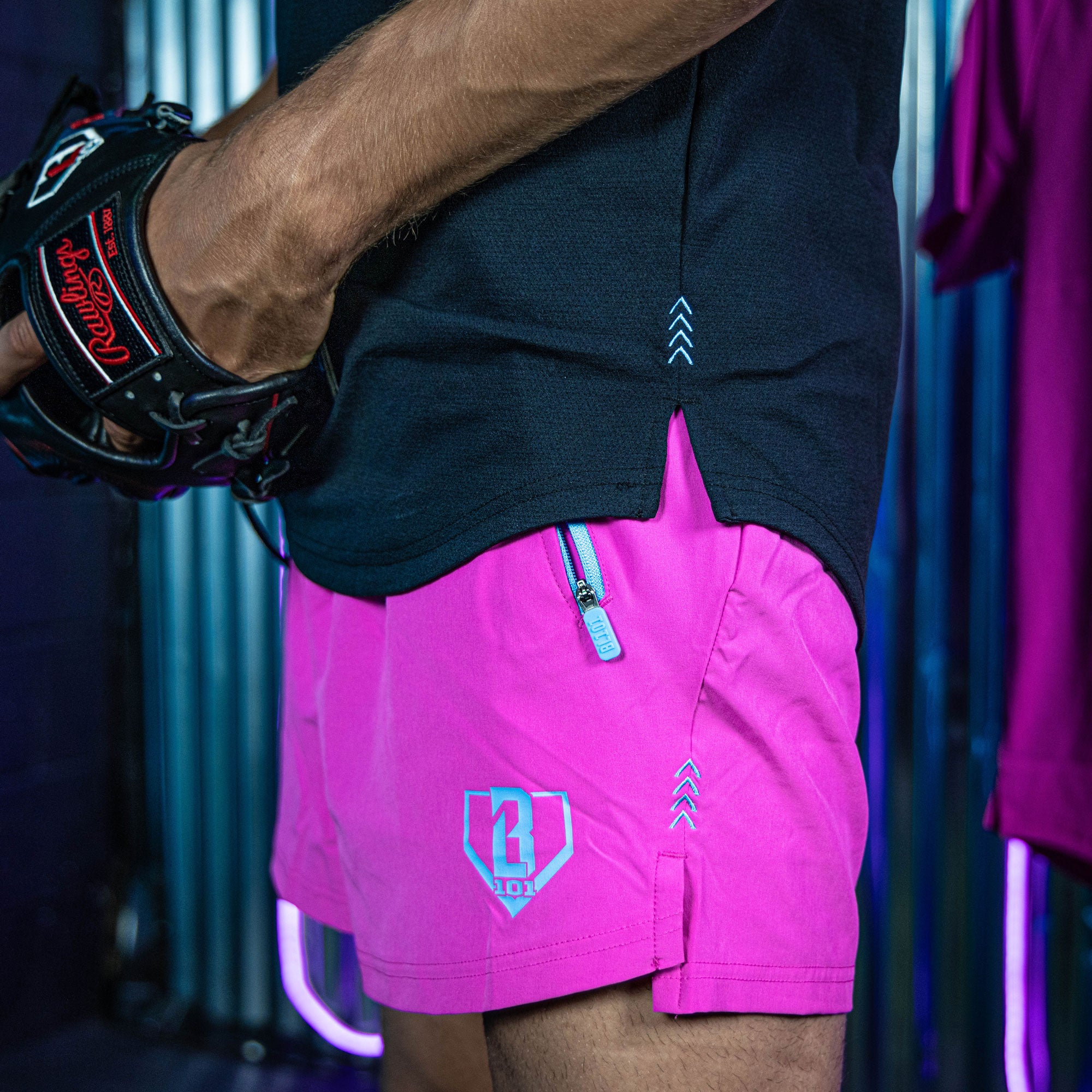 Pro Series Shorts V2 - Cotton Candy Pink - Image 5