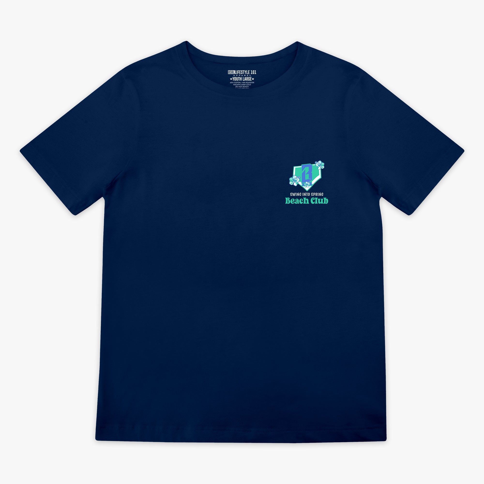 Petal Play Beach Club Youth Tee - Image 2
