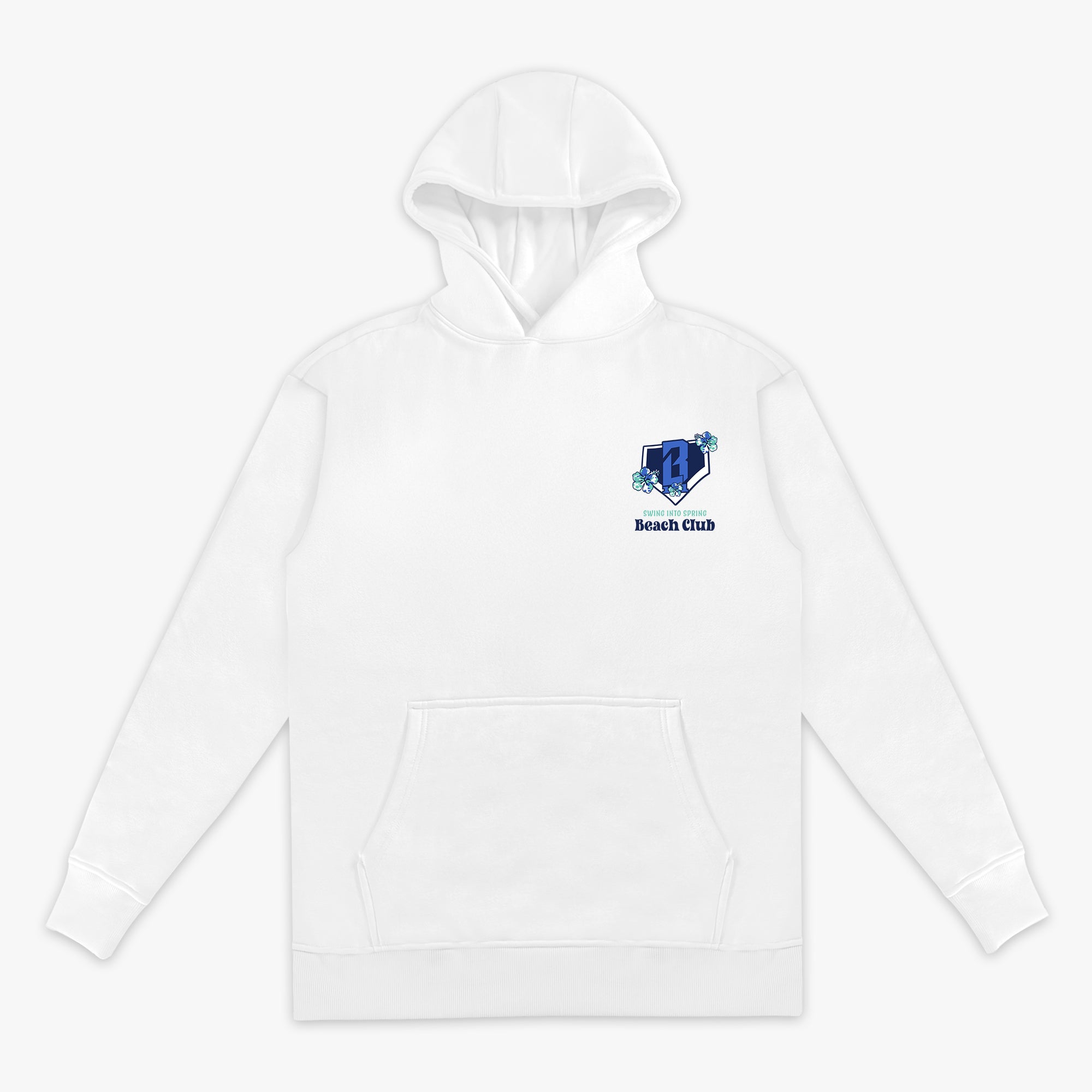Petal Play Beach Club Youth Hoodie - Image 2