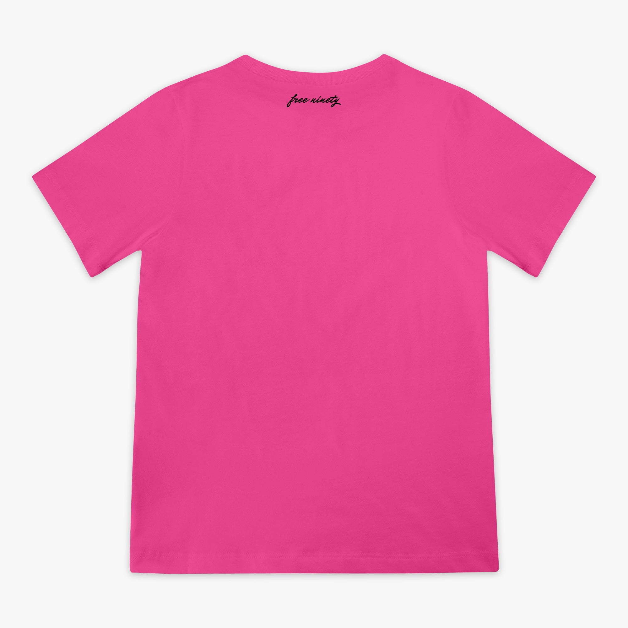 Upside Down Baseball Youth Tee - Pink - Image 2