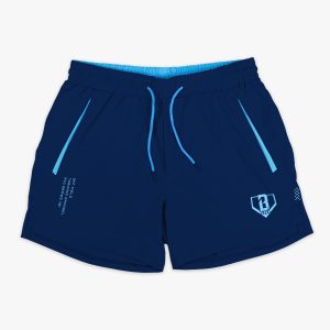 Pro Series Youth Shorts V2 - Navy/Light Blue