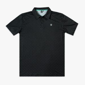Pro Series Elite Polo - Black/Gray