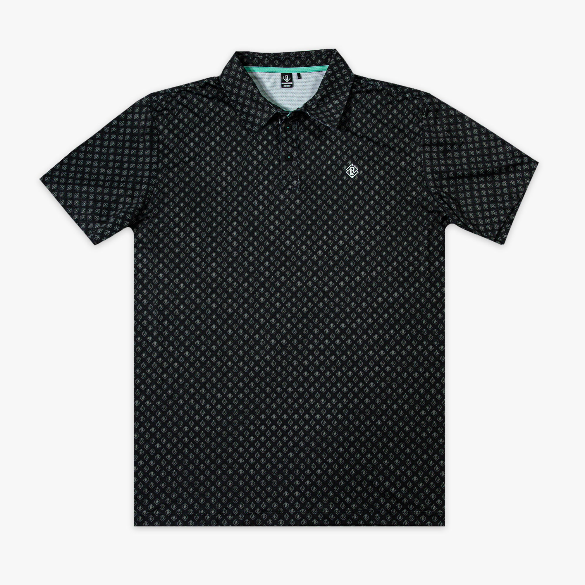 Pro Series Elite Polo - Black/Gray