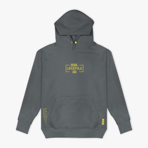 Off-Field Performance Youth Hoodie - Gray/Yellow