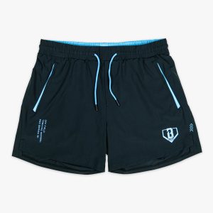 Pro Series Shorts V2 - Black/Light Blue