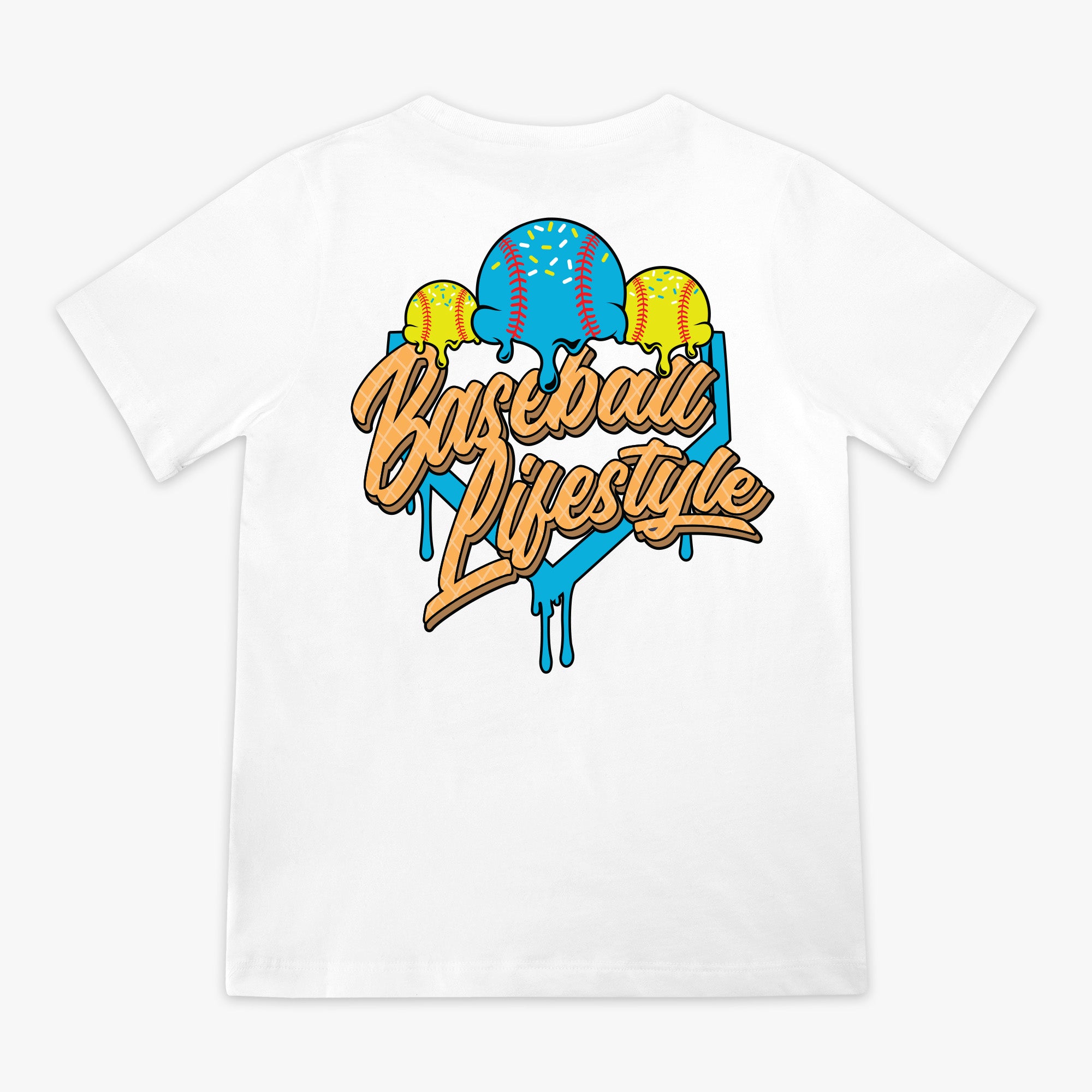 Ice Cream Youth Tee - Blueberry Lemonade