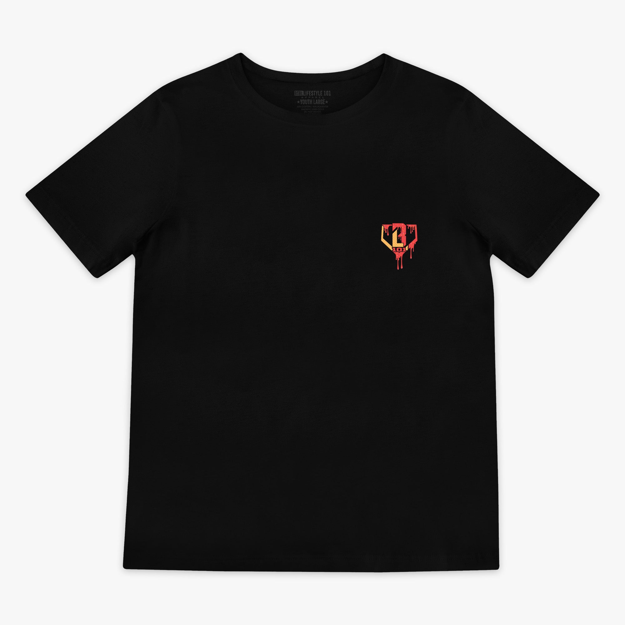 Ice Cream Youth Tee - Tangerine - Image 2