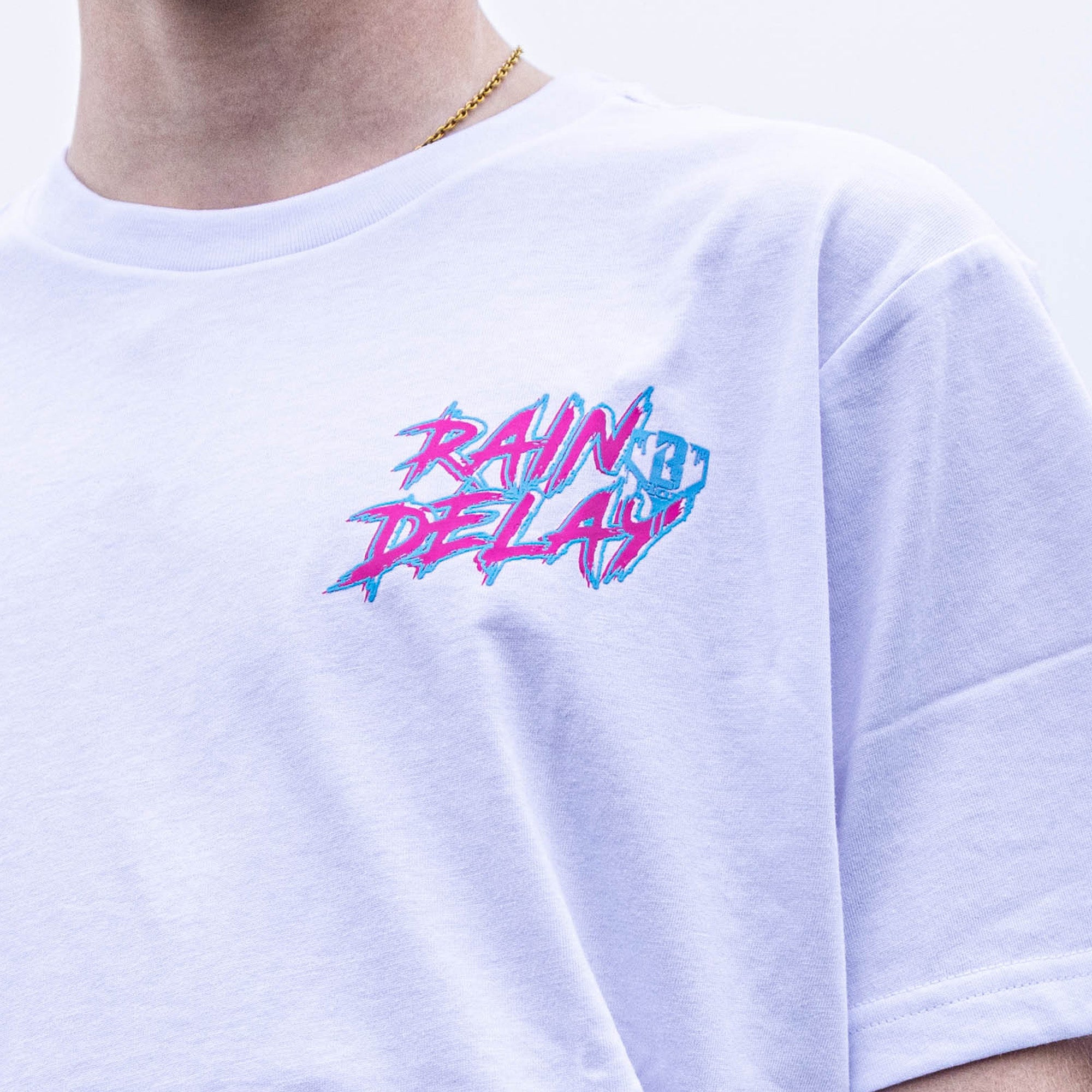 Rain Delay Youth Tee - Cotton Candy - Image 4