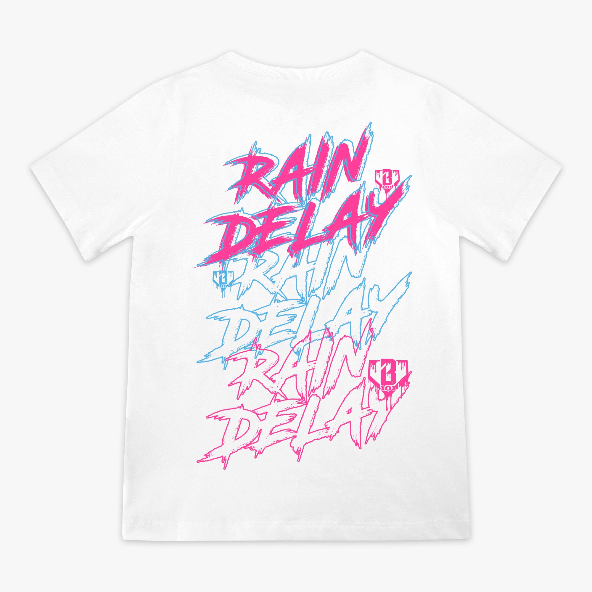 Rain Delay Youth Tee - Cotton Candy