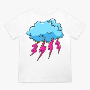 Rain Delay Youth Tee - Lightning Bolt