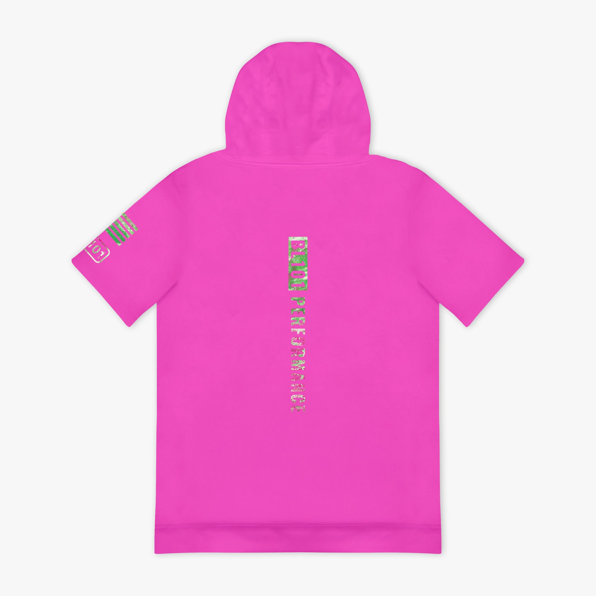 Realtree BSBL-SZN Short Sleeve Hoodie V3 - Pink/Aspect-Pink - Image 2