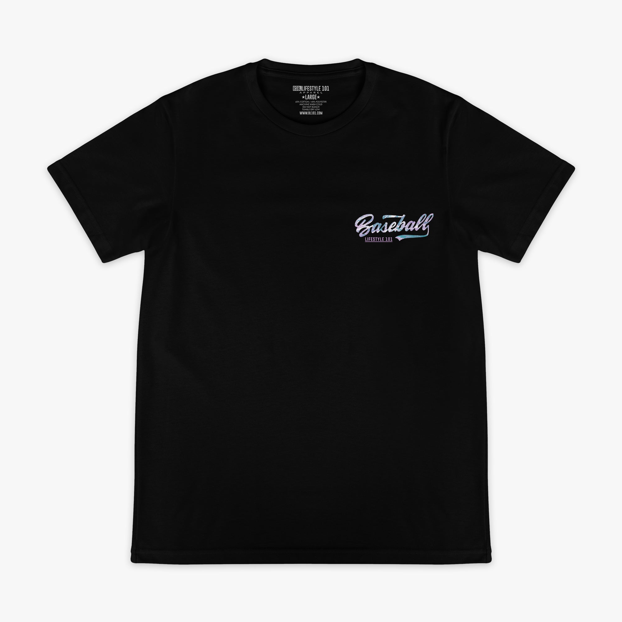 Realtree Established Tee - Black/Aspect-Lavender - Image 2