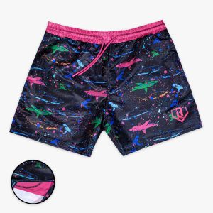 Sharks Swim Trunks