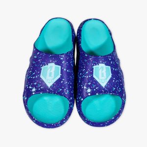 Adult Slides - Splatter Purple