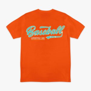 Splatter Established Tee - Orange