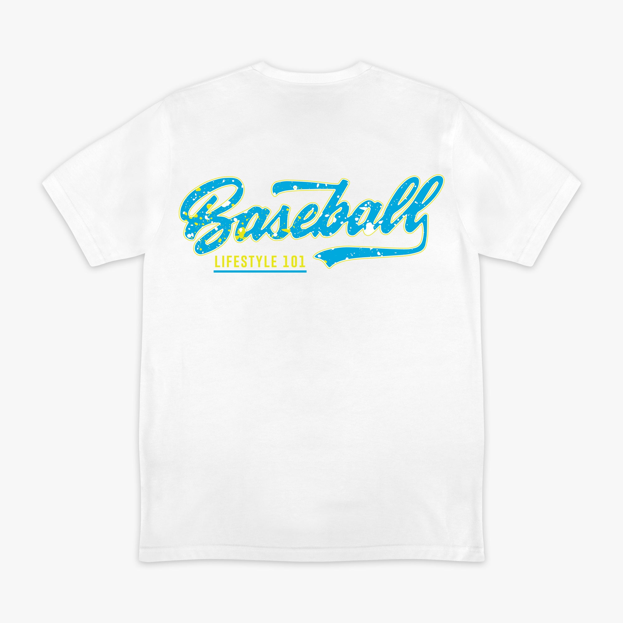 Splatter Established Tee - White