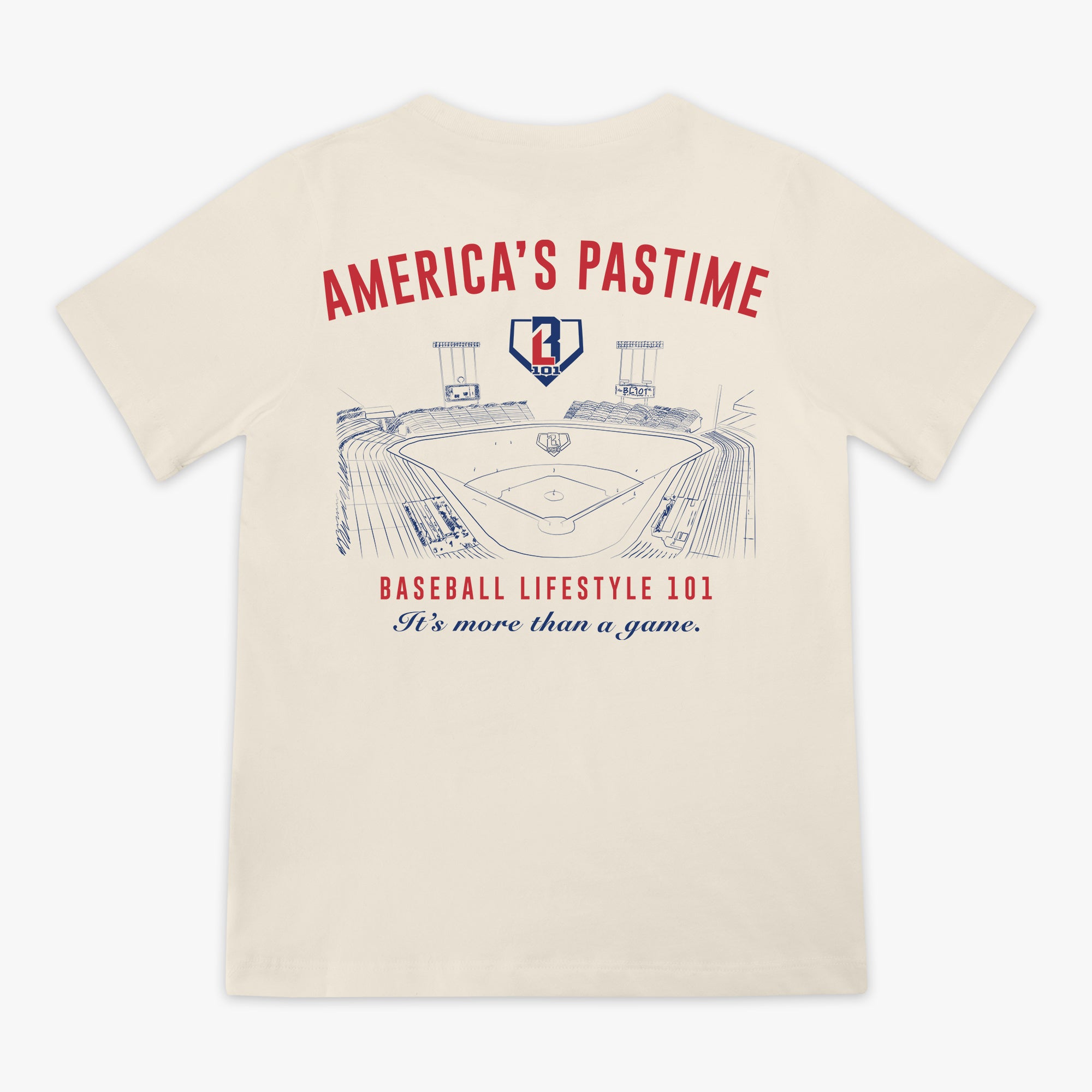 Stadium Youth Relaxed Tee - Bone