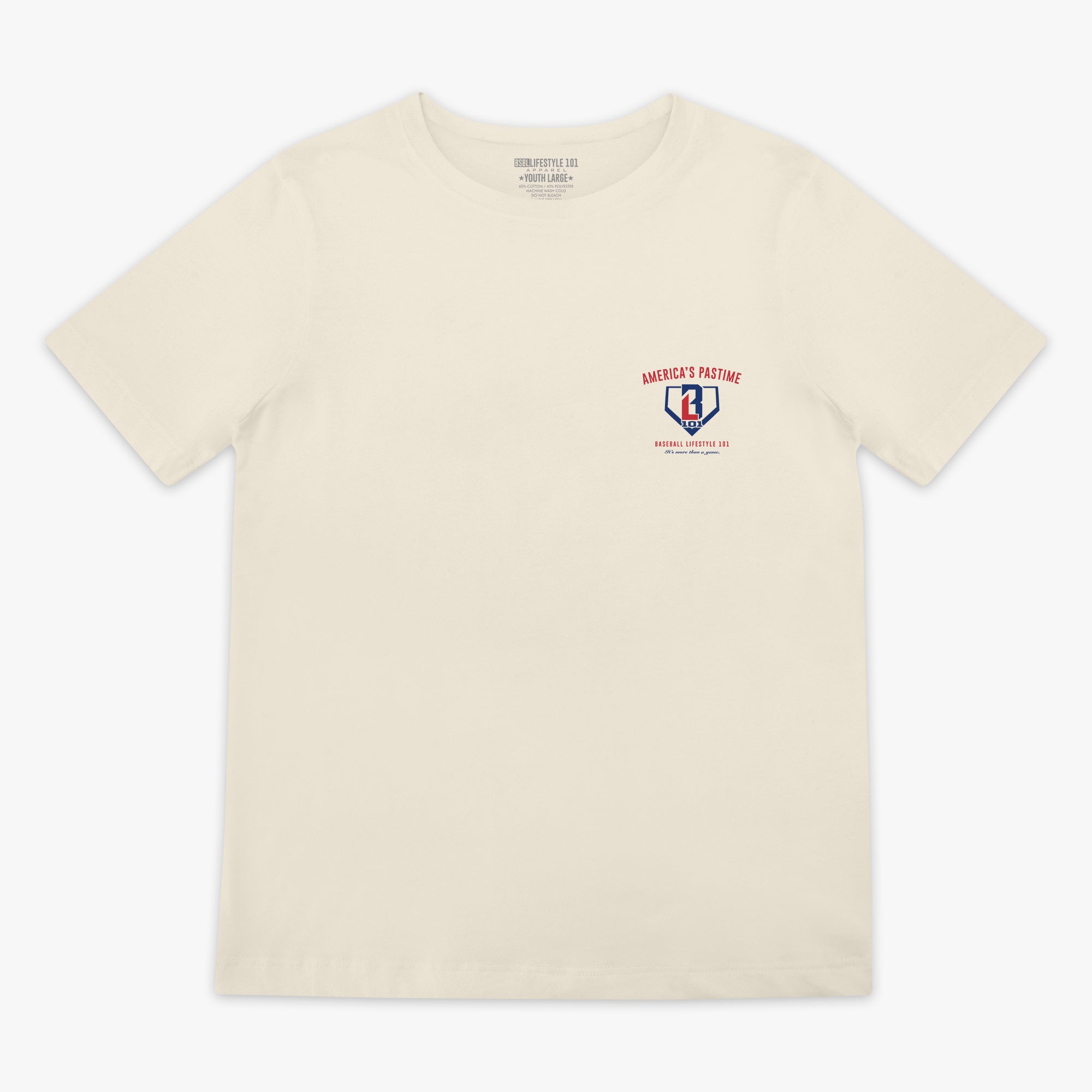 Stadium Youth Relaxed Tee - Bone - Image 2