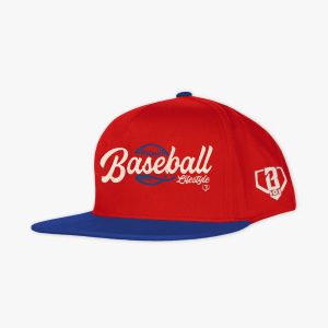 Baseball Off Field Snapback - Red