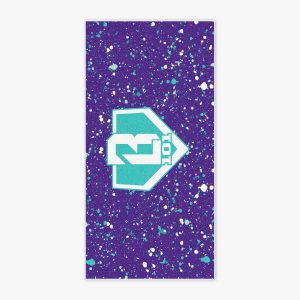 Splatter Towel - Purple