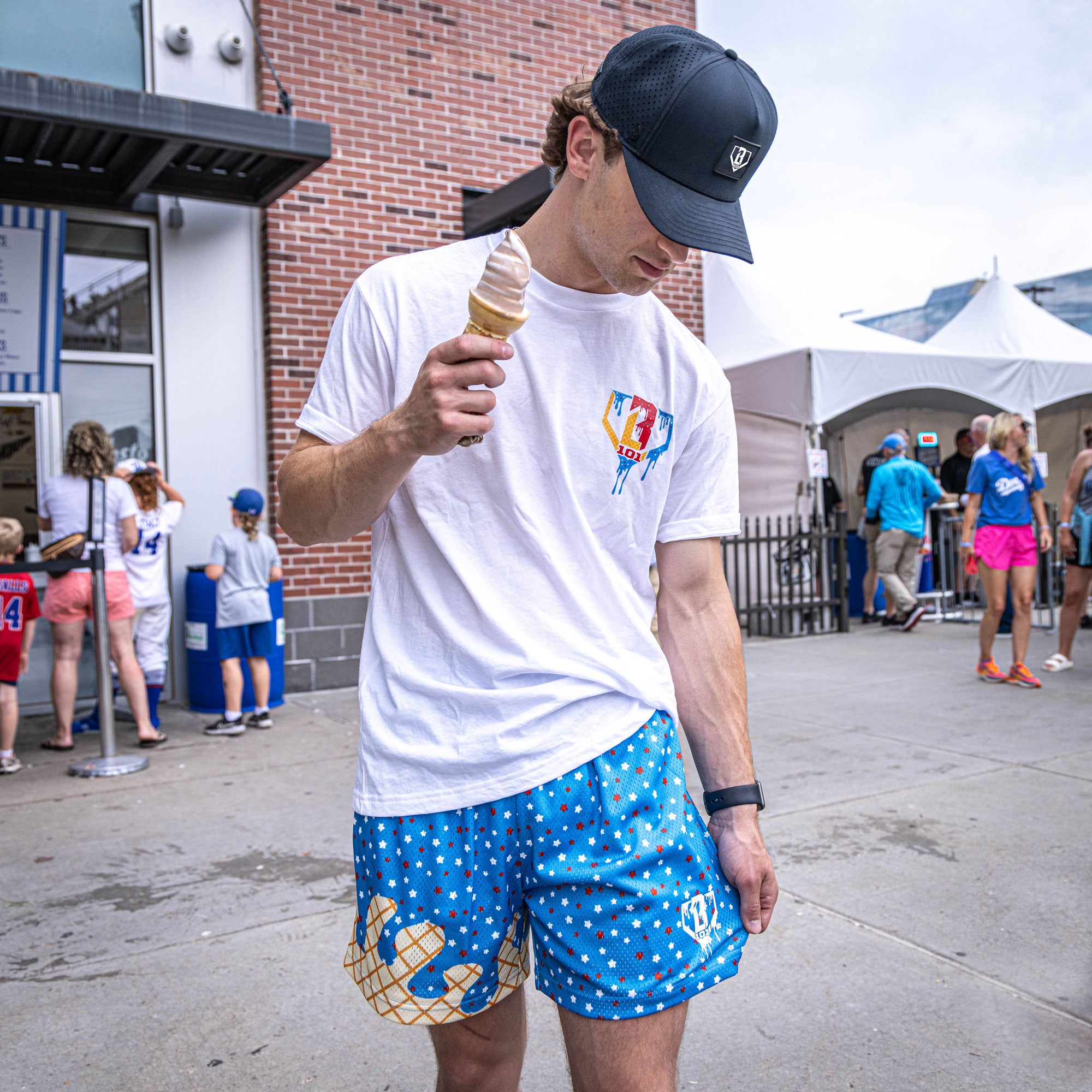 Ice Cream Youth Shorts - USA - Image 3