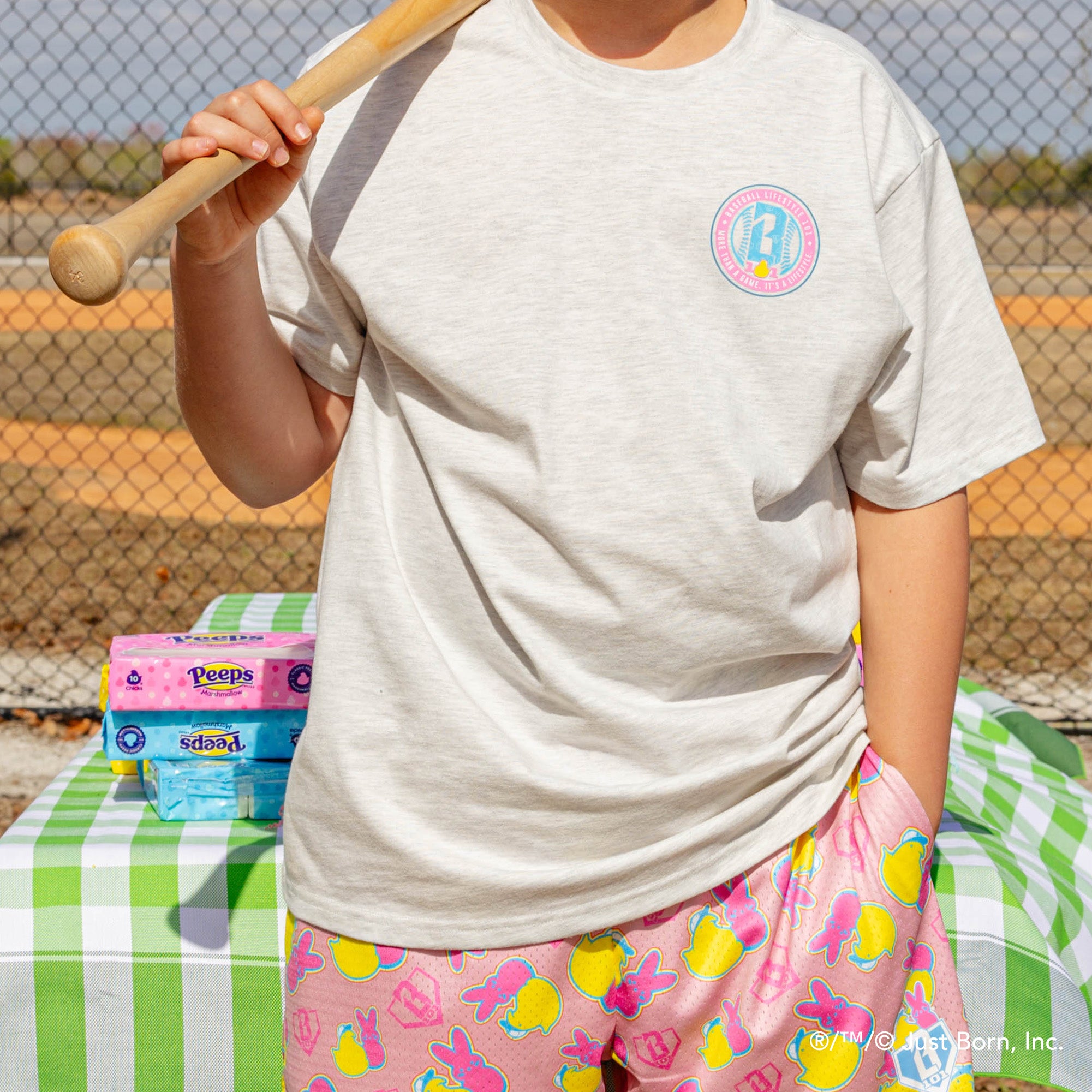Chicks Dig The Long Ball Tee - Image 3