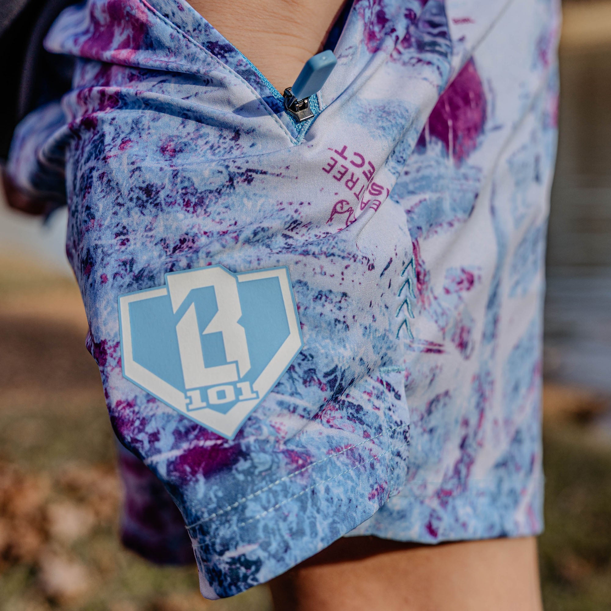 Realtree Pro Series Youth Shorts V2 with Liner - Aspect-Blue - Image 4