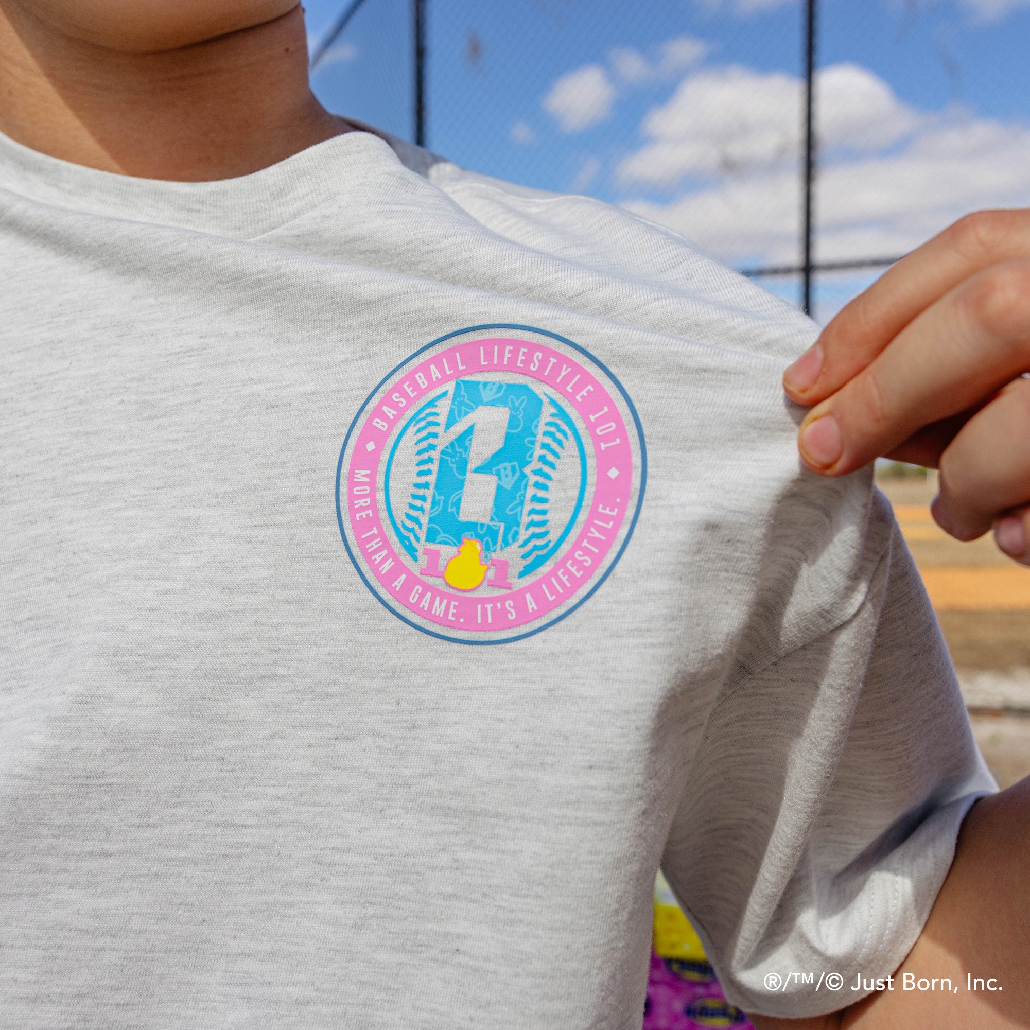 Chicks Dig The Long Ball Tee - Image 4