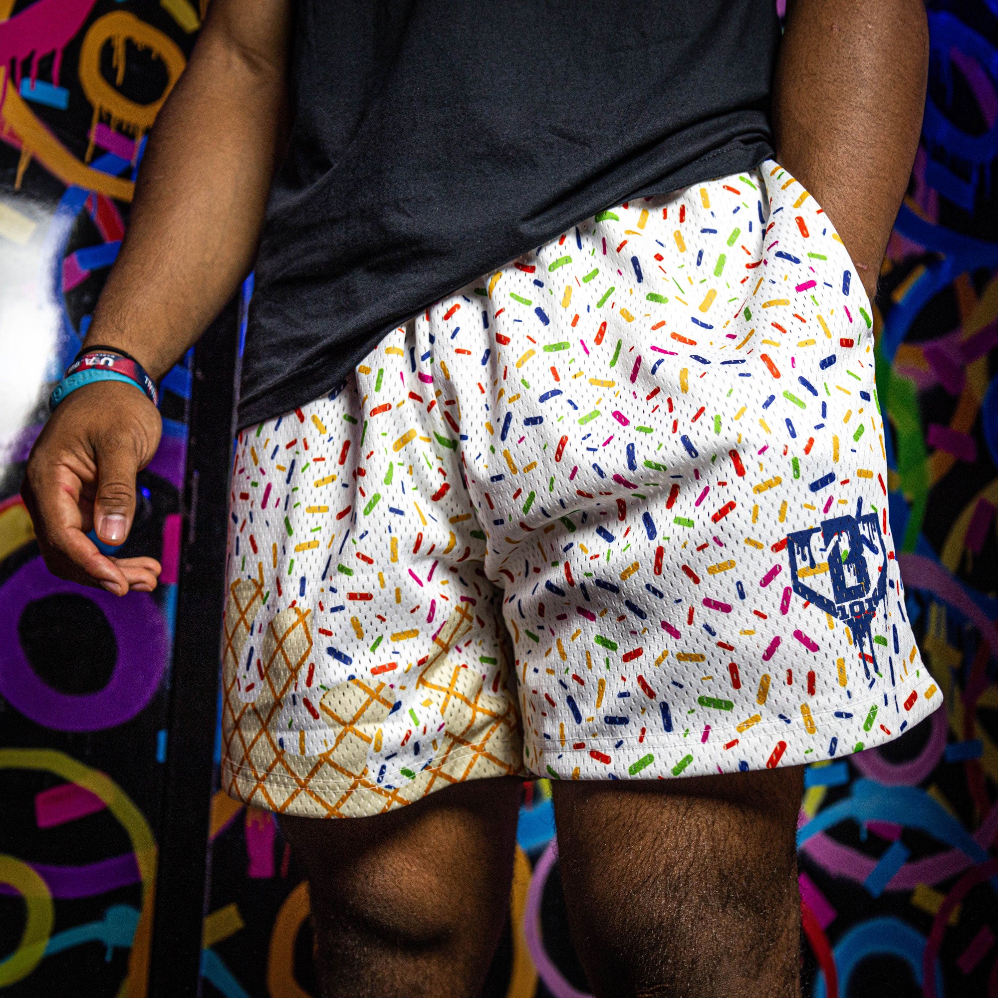 Ice Cream Youth Shorts - Vanilla - Image 2